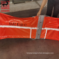 Deers waterproof floating oil spill containment boom/barrier at quiet rivers